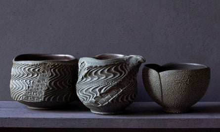 Ceramics by Kasama potters Tatshushi Nemoto and Shungo Nemoto