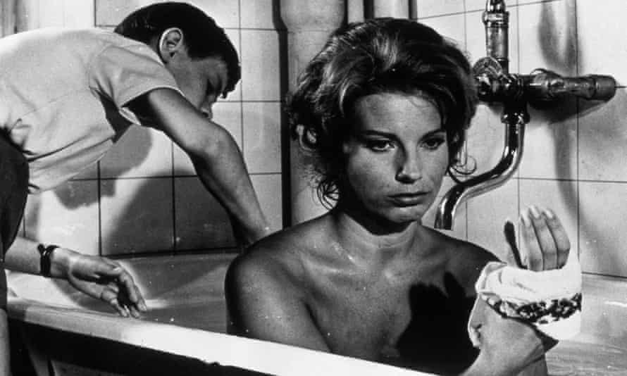 گانل لیندبلوم در فیلم سکوت ، 1963 ، به کارگردانی اینگمار برگمن.