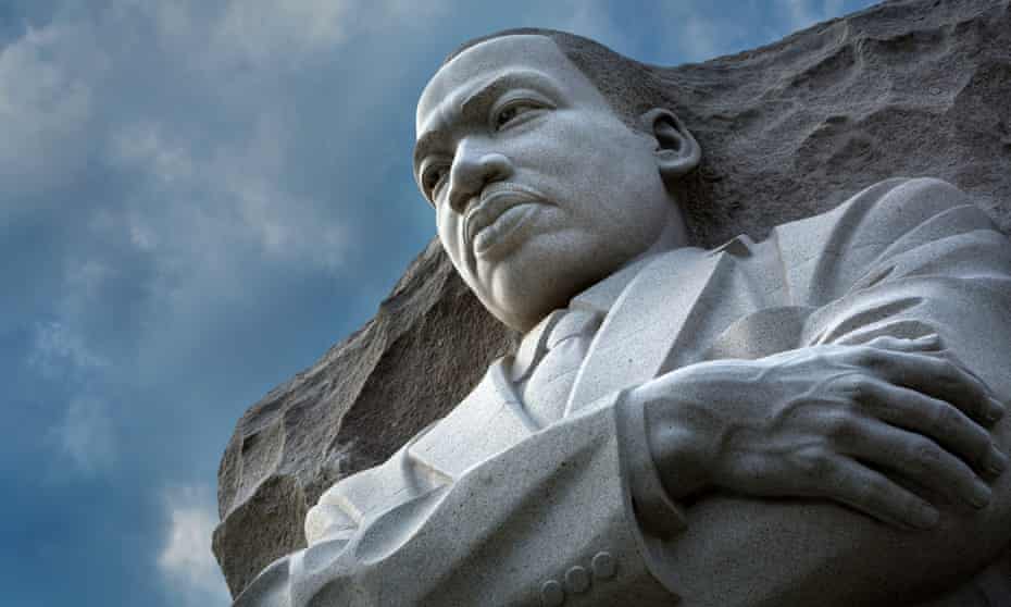 ‘A stone of hope’: the Martin Luther King memorial. 