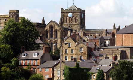 Hexham and its Abbey.