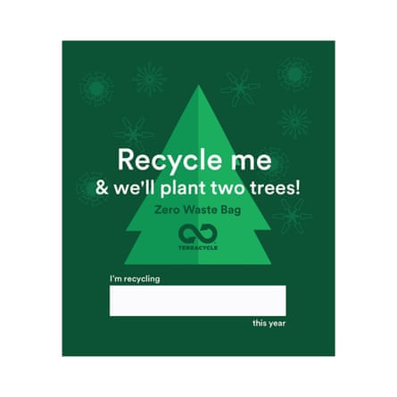 Terracycle Christmas edition Zero Waste Bag