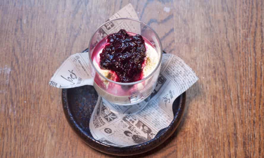 “Does the job”: cheesecake.