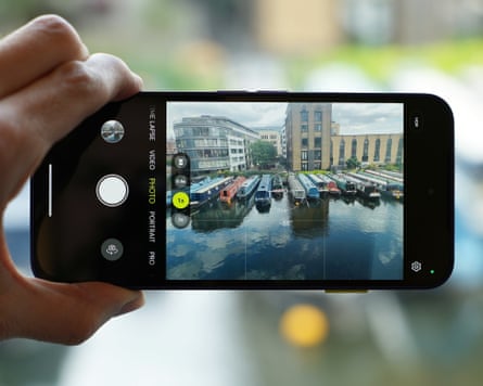 The camera app on the Fairphone 6+.