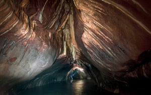 Arbroath, Scotland. Cameron Smith explores Moby’s Cave, which forms part of a network of caves under the Arbroath Cliffs on the Angus coast