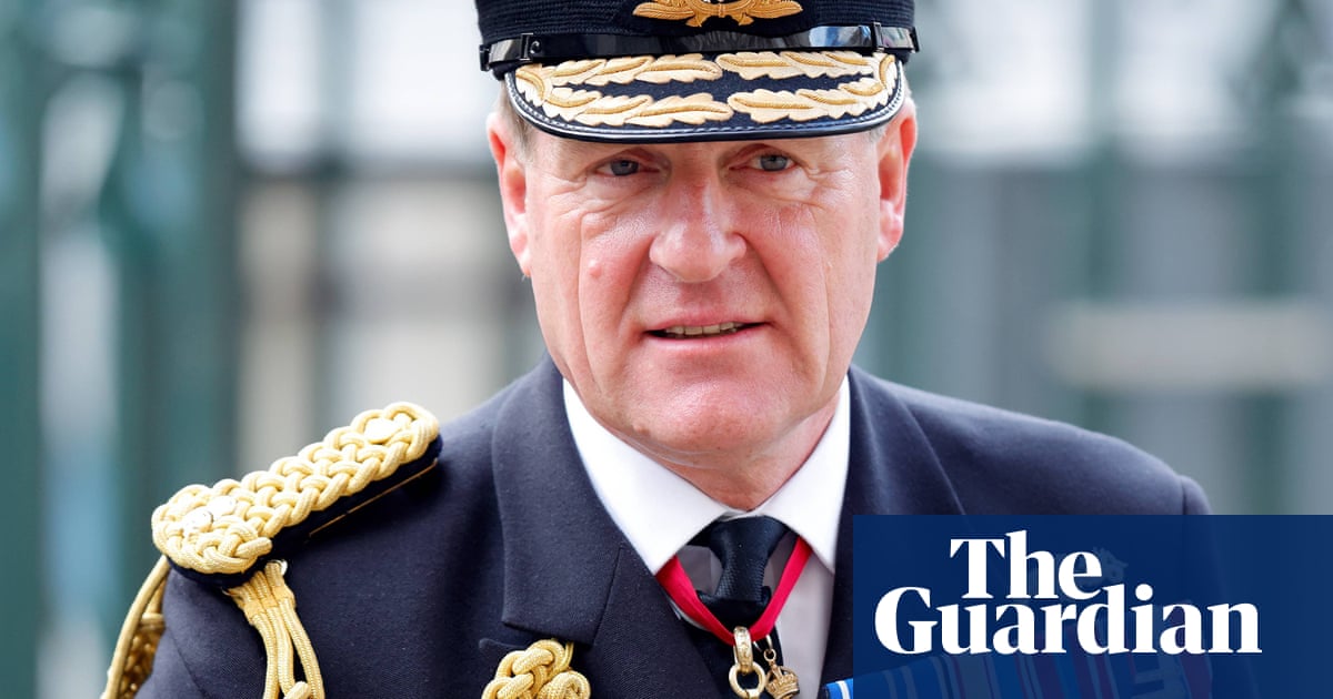 Former Royal Navy head sacked as MoD says behaviour fell far short' of values