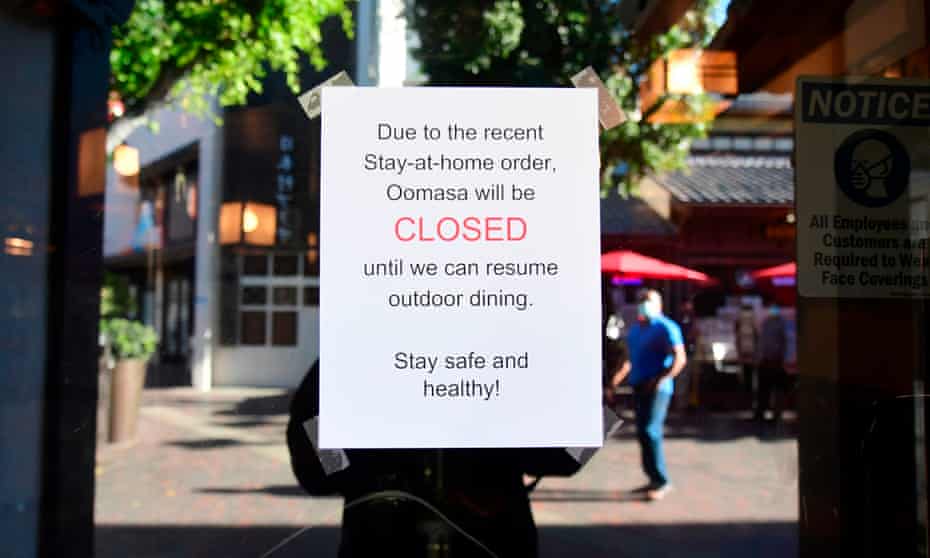 California Lifts Its Statewide Covid Stay At Home Orders California The Guardian