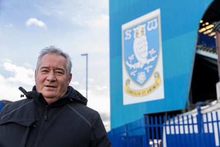 Richard Pillinger, Sheffield Wednesday fan and chair of Hallam FC.