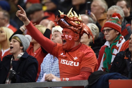 Wales v France at the Principality Stadium, Cardiff, early last year.