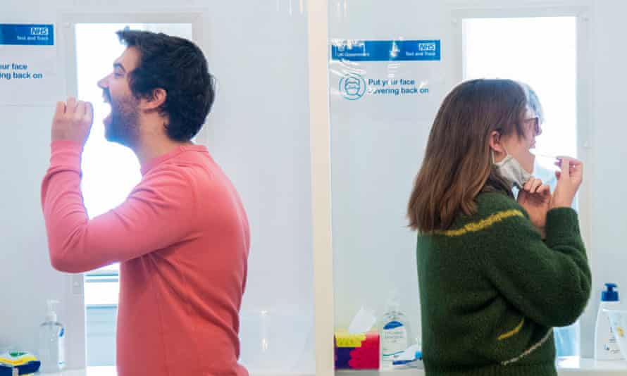 Rapid Covid Testing In England May Be Scaled Back Over False Positives Coronavirus The Guardian