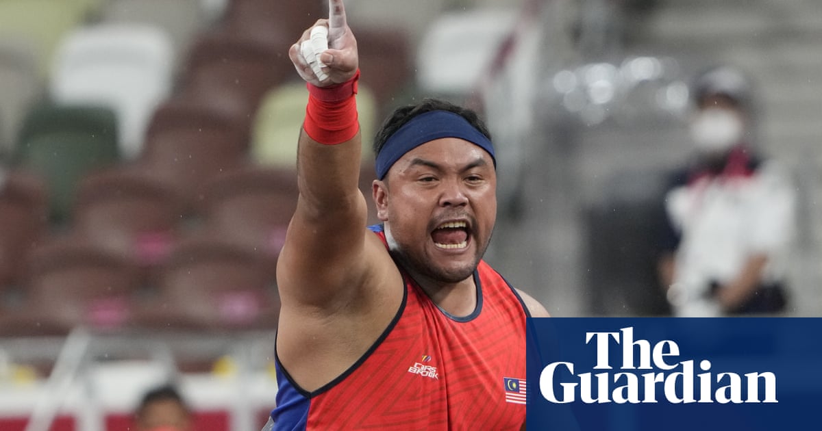 Malaysian shot putter stripped of Paralympic gold after arriving three minutes late