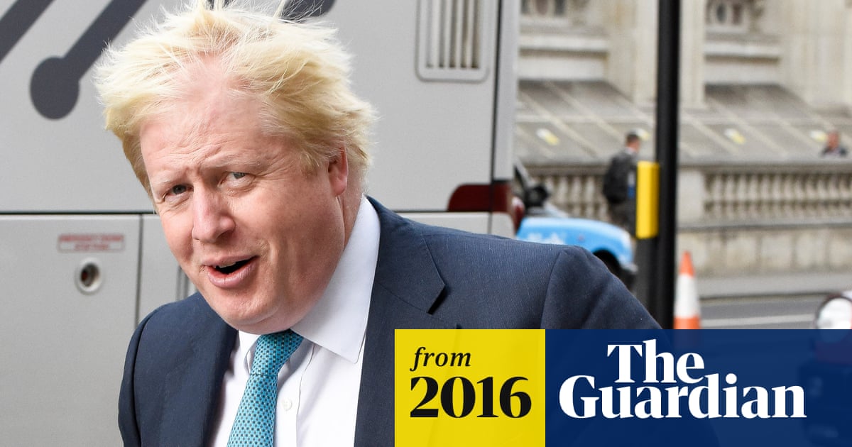 Secret Boris Johnson Column Favoured Uk Remaining In Eu Politics The Guardian