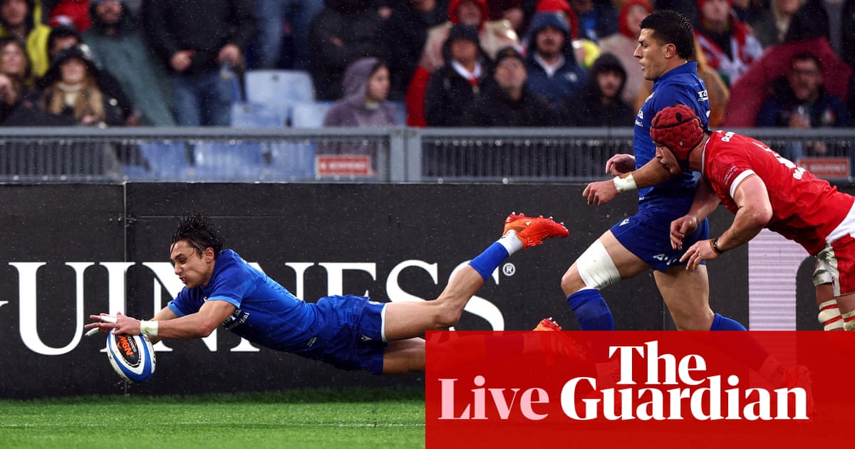 Italy 22-15 Wales: Six Nations 2025 – as it happened
