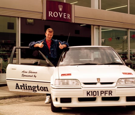 Alan Shearer was a big hit at Blackburn Rovers.