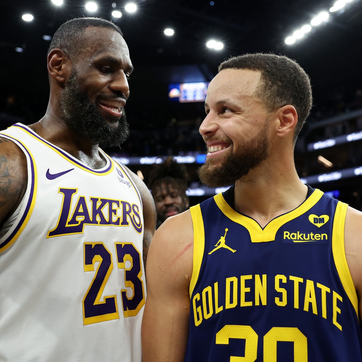 Warriors reportedly tried to unite LeBron James and Stephen Curry at NBA trade deadline | LeBron James | The Guardian