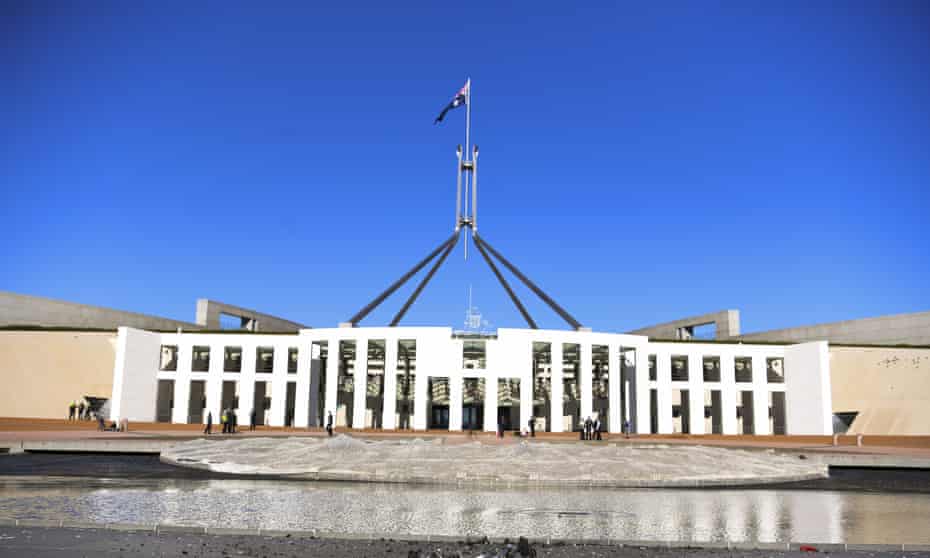 Parliament House in Canberra