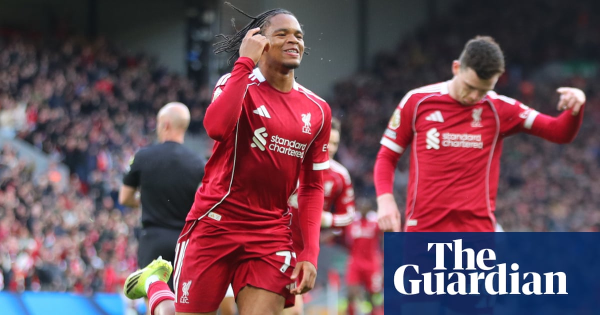 Rio Ngumoha sparks Liverpool win over wasteful Fulham with first Anfield goal