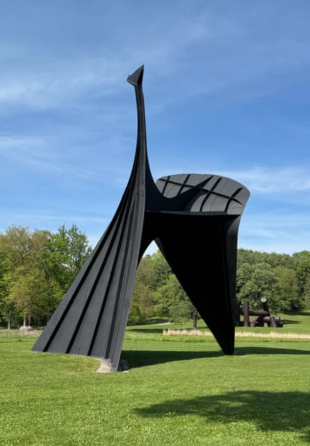 Alexander Calder’s The Arch at the Storm King Art Center.