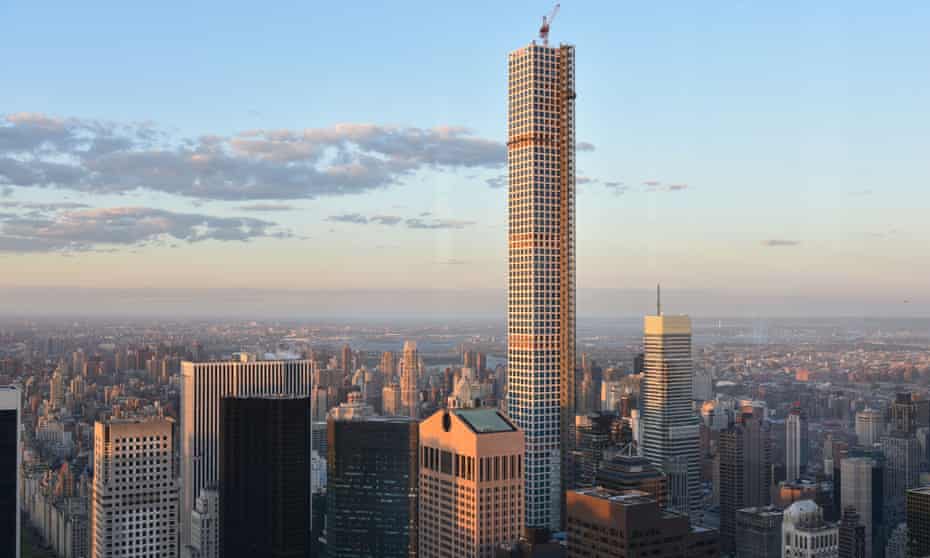 High Anxiety Super Rich Find Supertall Skyscraper An Uncomfortable Perch Architecture The Guardian 432 Park Avenue Height