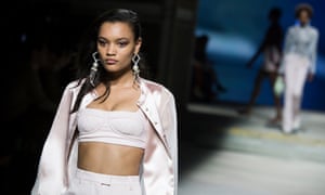 Drop-down gorgeous: the new age of the earring 20 Diamante dazzlers at Topshop, London fashion week 2017.