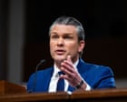 'An unauthorised war': Democrats grill Pete Hegseth on war in Iran – video