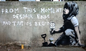 London Extinction Rebellion Mural Is A Banksy Says Expert Art And Design The Guardian