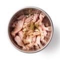 Cut the pork into strips about 1cm wide, then peel and crush the garlic. Put both in a bowl, toss with the soy, rice wine, salt and five-spice powder (if using), cover and leave to marinate for at least 30 minutes