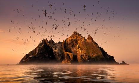 Skellig Islands … Stolen Child is set on a fictional rocky crag.