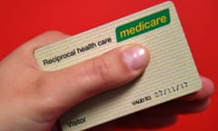 A Medicare card