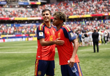 Rodri and Lamine Yamal quarter-final triumph complete Belgium.