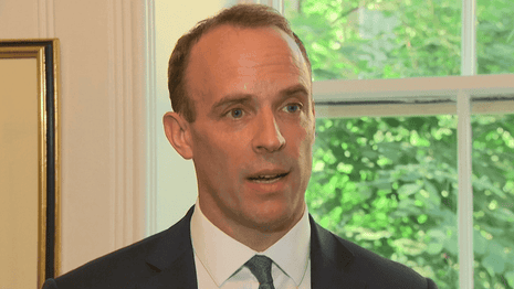 Dominic Raab to step up no-deal Brexit plans – video 