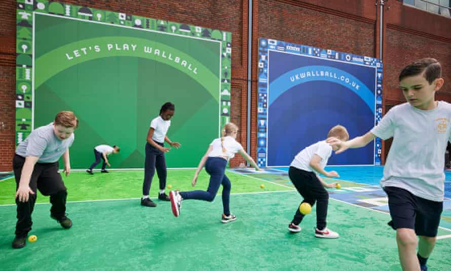 ‘Once you start it’s hard to stop’: wallball trialled to get sedentary Britons active | Health