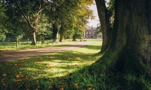 The hotel has 14 acres of grounds