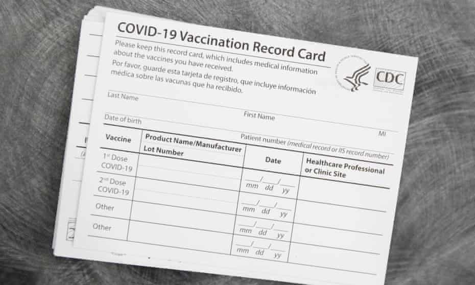 michigan nurse charged with stealing and selling covid vaccination cards michigan the guardian michigan nurse charged with
