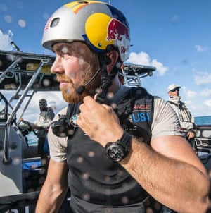 Tom Slingsby, Sydney sailing graduate and the Oracle Team’s tactician.
