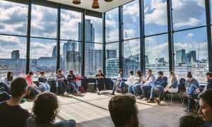A Bump & Baby Club meets in Shoreditch.