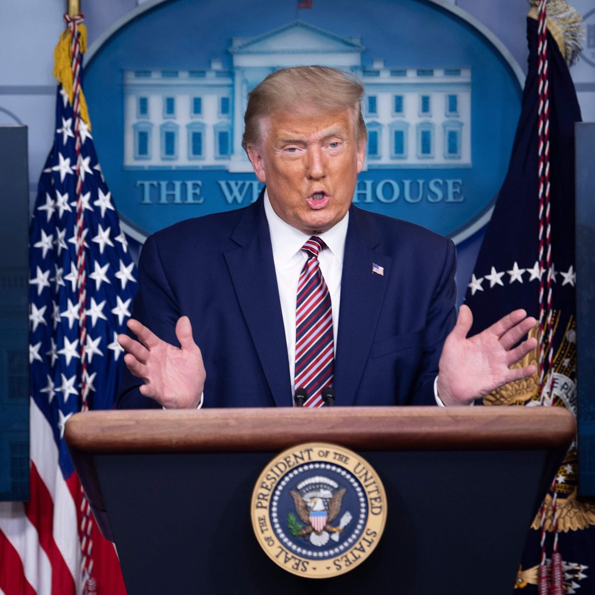 First Thing Trump S Tax Returns Finally Released Just In Time For Election Us News The Guardian