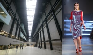 The art of fashion … Christopher Kane in the Tate Modern.