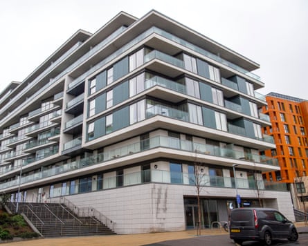 Part of the River Gardens development in Greenwich, south-east London.
