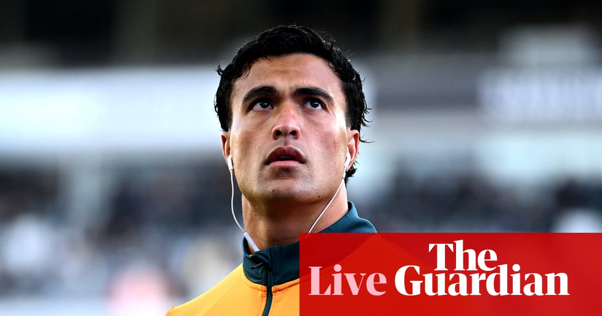 New Zealand v Australia: Bledisloe Cup rugby union international – live