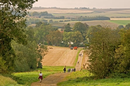 Old Wold ways … a popular walk through the Lincolnshire Wolds near Somersby.