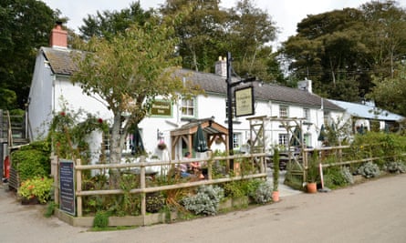 Good cheer: The Roseland Inn, a great place to stop for a pint.