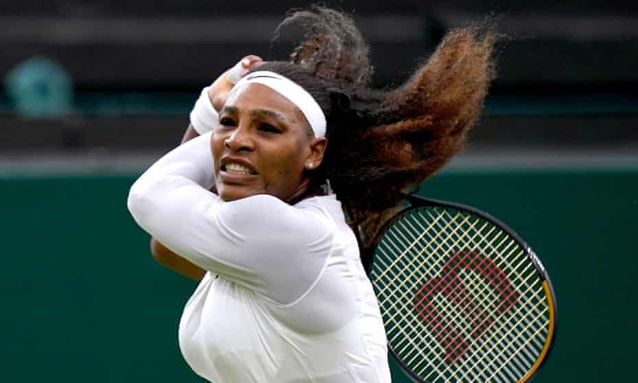 Serena Williams limped out of her first-round match at Wimbledon in June due to a leg injury.