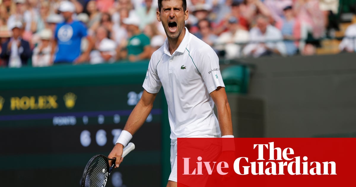 Wimbledon 2021: Andy Murray v Denis Shapovalov, Djokovic wins – live!