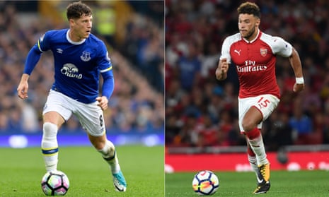 Both Ross Barkley, left, and Alex Oxlade-Chamberlain have refused to sign contract extensions at their clubs and Chelsea are ready to move for the England pair.