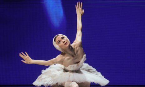 Bolshoi Ballet principal dancer Svetlana Zakharova performing in Moscow.
