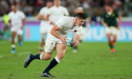 Owen Farrell of England during the Rugby World Cup 2019 final between England and South Africa in Yokohama, Japan