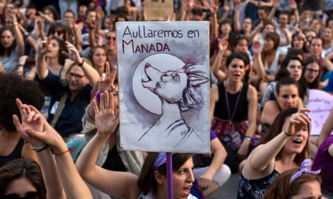 Asian Schoolgirl Forced Gang Porn - The shocking rape trial that galvanised Spain's feminists â€“ and the far  right | Spain | The Guardian