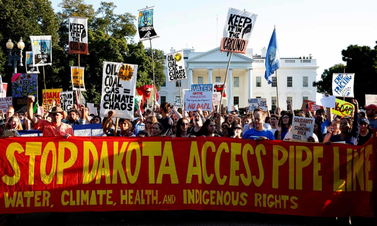 Dakota access pipeline protest