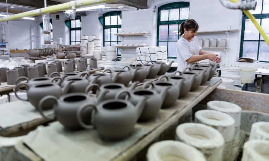 Middleport Pottery in Staffordshire is now a working factory and visitor attraction