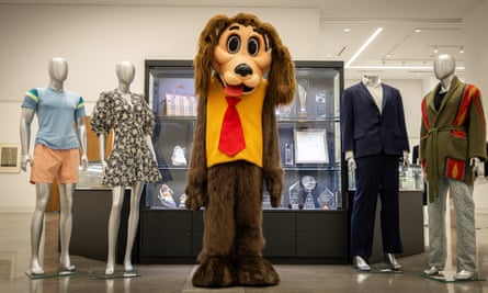 Lots in the Succession prop auction, including Cousin Greg’s dog mascot suit, which sold for $7,812.50.